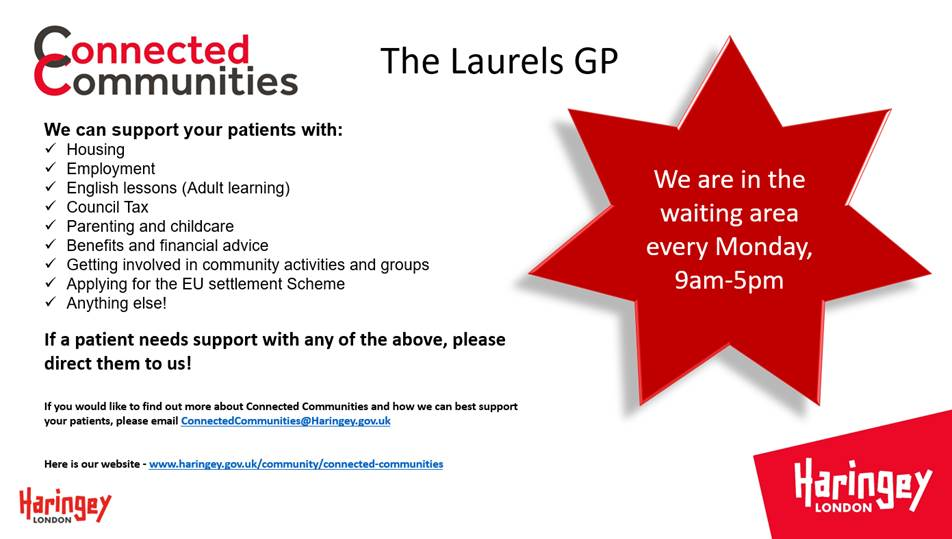Connected Communities – The Laurels GP